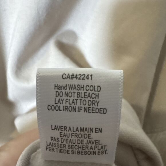 Young Fabulous & Broke Medium Dolman  Sleeves W/Faux Fur  Sweatshirt Mocha Cream - Picture 9 of 9